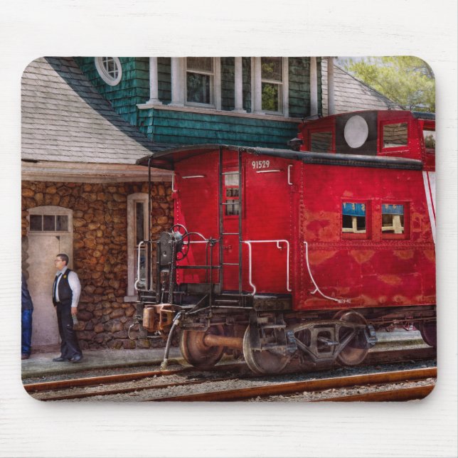 Mousepad Trem - Caboose - Fim de linha (Frente)
