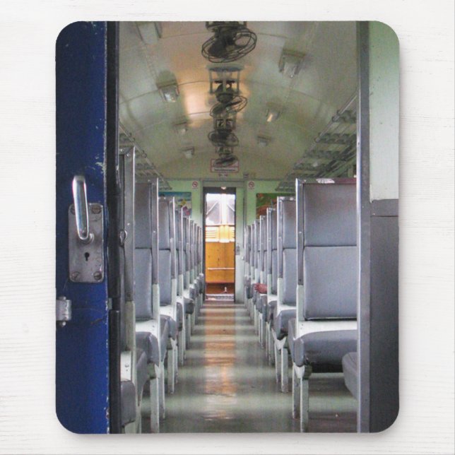 Mousepad Trem Carruagem Tailândia... Viagem do Sudeste Asiá (Frente)