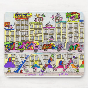 Mousepad "Trem da parte alta da cidade "
