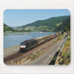 Mousepad Trem de carga com Assmanshausen à reno