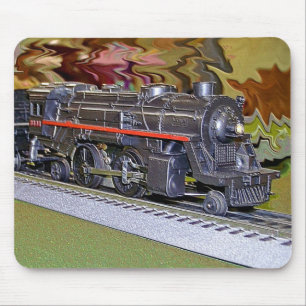 Mousepad Trem do modelo escala de O