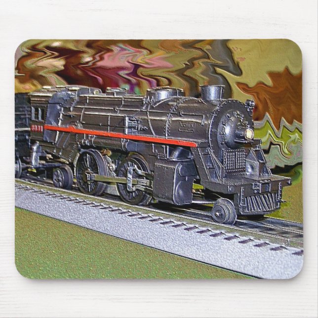 Mousepad Trem do modelo escala de O (Frente)