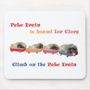 Mousepad Trem Peke - Destino à Glória