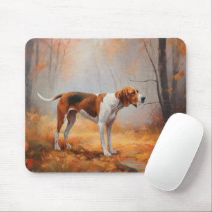 Mousepad Tremendo Conquinho Walker no outono Folhas Caindo