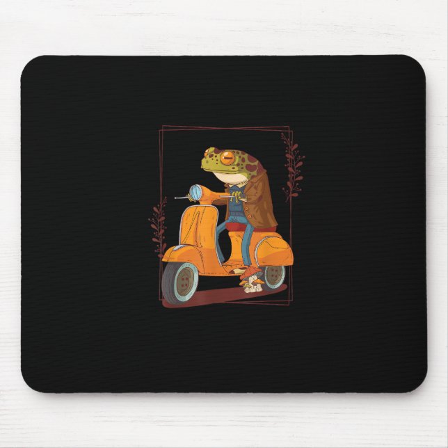 Mousepad Tremonha Scooter Cogumelo Academia Goblincore (Frente)