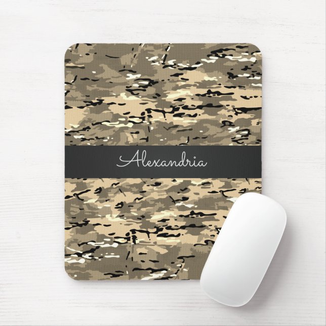 Mousepad Trendy Brown Camo (Com mouse)