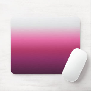 Mousepad trendy magenta maroon marsala burgundy ombre