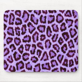 Mousepad Trendy Purple Leopard Patterno