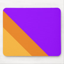 Trendy Vivid Bright Púrpura Laranja Estirpes Amare
