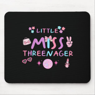 Mousepad Três anos engraçados feliz aniversário de 3 anos f
