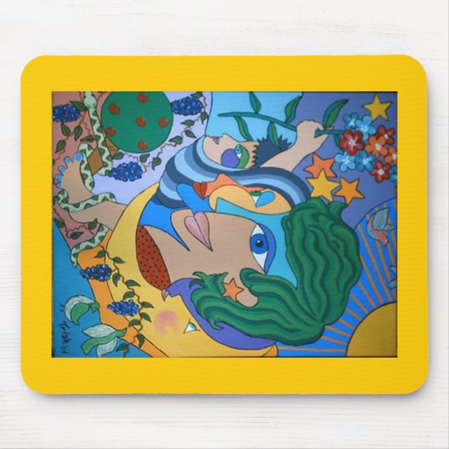 Mousepad Três caras da véspera (Frente)