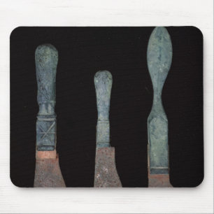 Mousepad Três facas de Pompeii, romano, ANÚNCIO de c.100