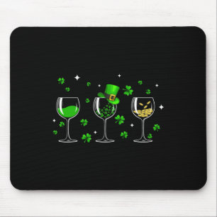 Mousepad Três Geleiras De Vinho Rua De Pedra De Véu Patrick
