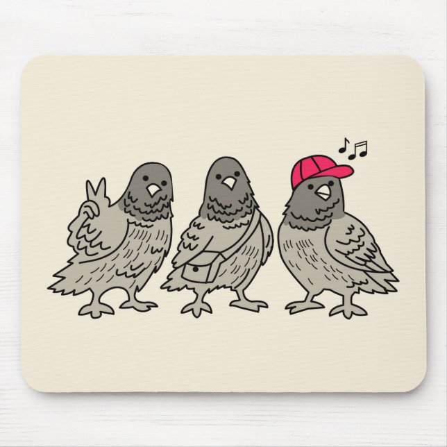 Mousepad Três melhores amigos (Frente)