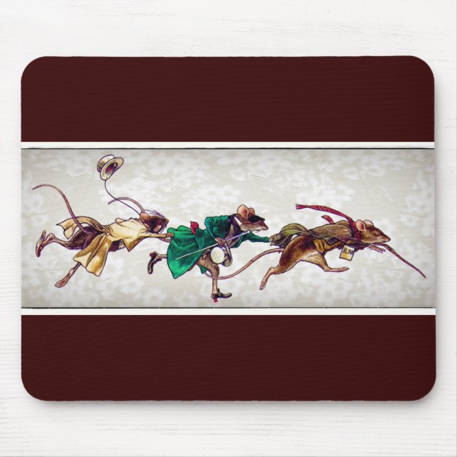 Mousepad Três ratos cegos (Frente)