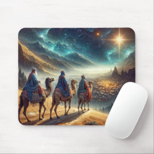 Mousepad Três sábios seguindo uma estrela