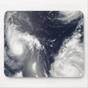 Mousepad Três tufões diferentes