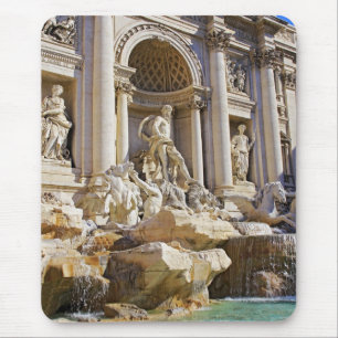 Mousepad Trevi fountain