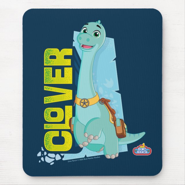 Mousepad Trevo | Dino Ranch (Frente)