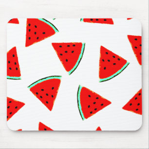 Mousepad Triângulos de padrão de melancia