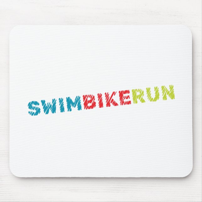 Mousepad Triathlon design (Frente)