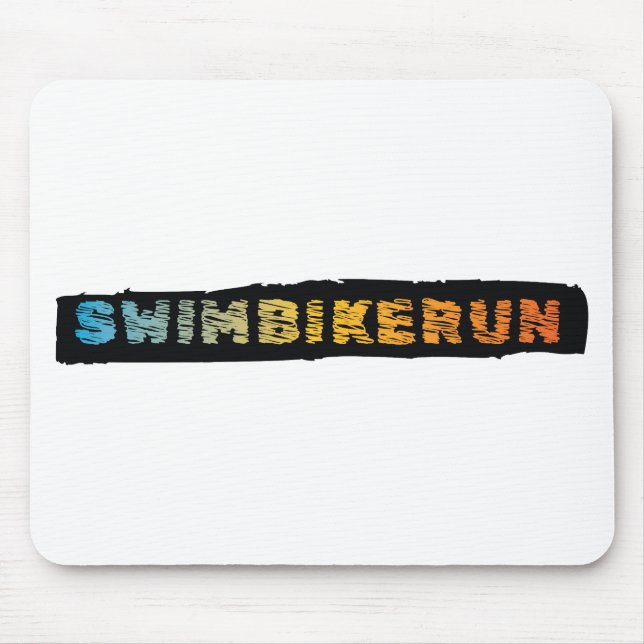 Mousepad Triathlon design (Frente)