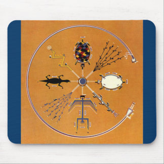 Mousepad Tribal Nativa Americana de Pintura
