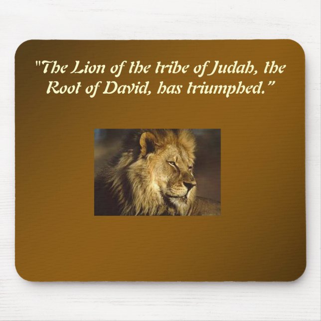 Mousepad Tribo de Judah (Frente)
