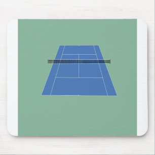 Mousepad Tribunal Tênis - Verde e Azul