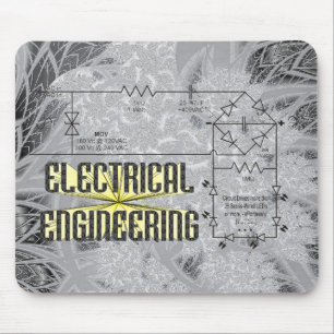 Mousepad Tributo à engenharia elétrica