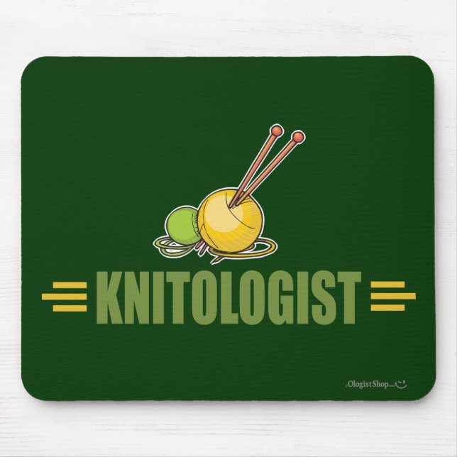 Mousepad Tricô Humorístico (Frente)