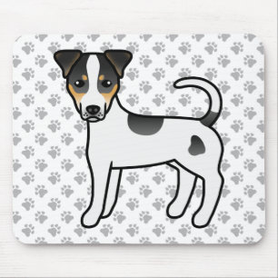 Mousepad Tricolor Smooth Casaco Parson Russell Terrier Dog