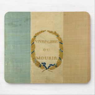 Mousepad Tricolore com livre vivo ou o Die da divisa '