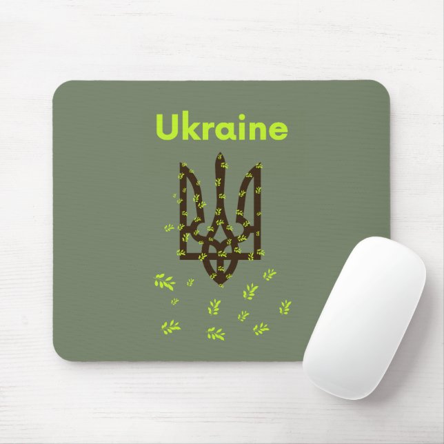 Mousepad Tridente da Ucrânia (Com mouse)