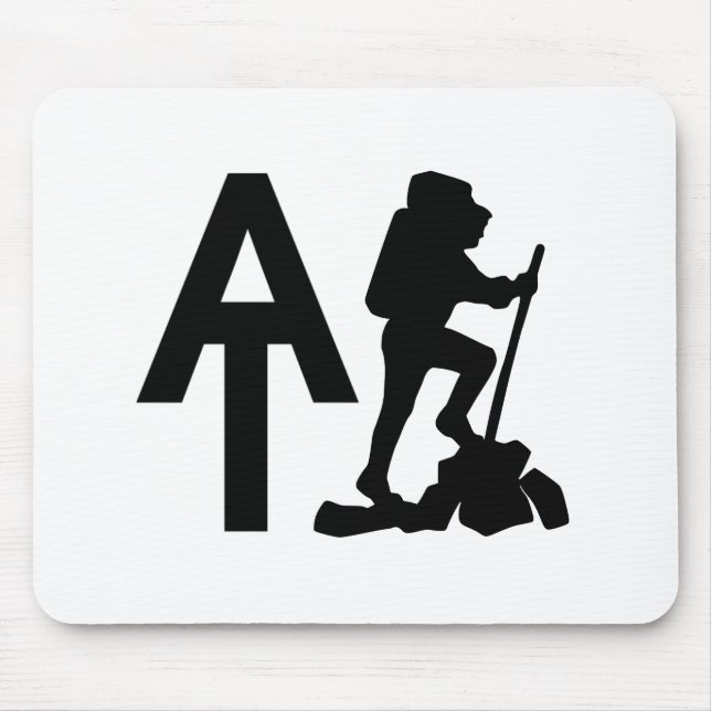 Mousepad Trilha Appalachian - AT - Balde Lista Hike (Frente)
