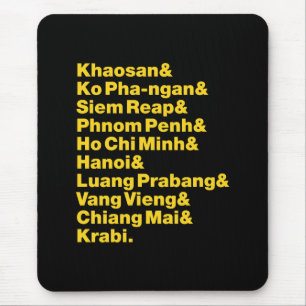 Mousepad Trilha / Circuito do Panqueca de Banana