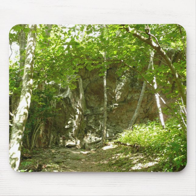 Mousepad Trilha de Descoberta Frazier em Shenandoah Fotogra (Frente)