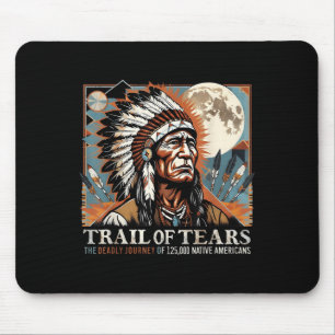 Mousepad Trilha De Lágrimas Memorial Nativo Americano