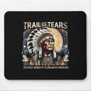 Mousepad Trilha De Lágrimas Memorial Nativo Americano