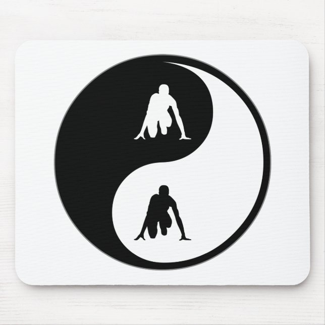 Mousepad Trilha de Yin Yang (Frente)
