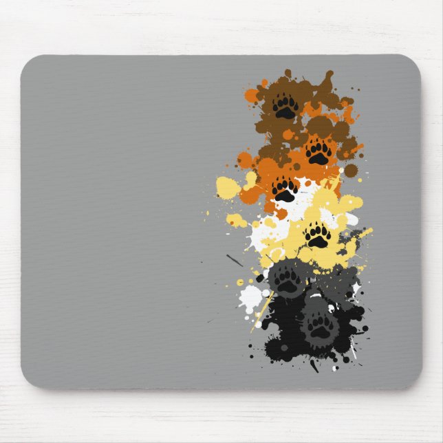 Mousepad trilhas do urso (Frente)