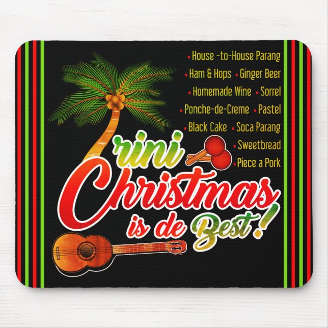 Mousepad Trini Natal / Marac e Cuatro (Frente)