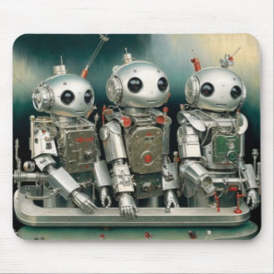Mousepad Trio Robô Encantador