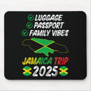 Mousepad Trip. Família Vibes Jamaica 2025 Jamaica Vaca