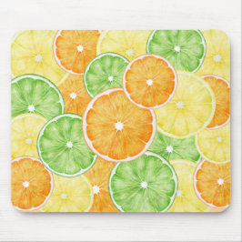 Mousepad Tripas de Frutas de citrinos, laranjas, Limões e l