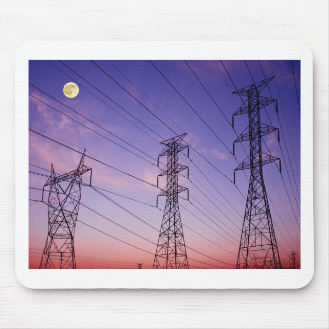 Mousepad Triplicar-se de linha eléctrica (Frente)