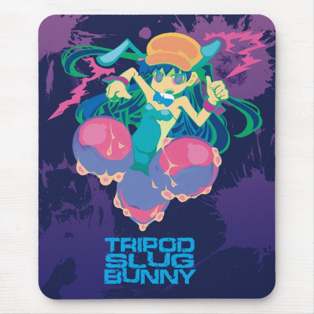 Mousepad "TRIPOD SLUG BUNNY"mousepad (Frente)