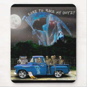 Mousepad Tripulação Azul e Tripulação de Esqueleto