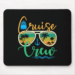 Mousepad Tripulação de Cruzeiro 2025 Férias em Família na P