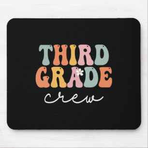Mousepad Tripulação De Grau Vintage Retro No Primeiro Dia D
